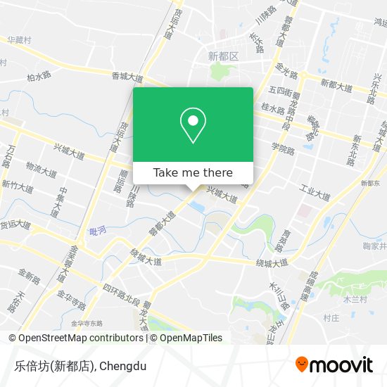乐倍坊(新都店) map