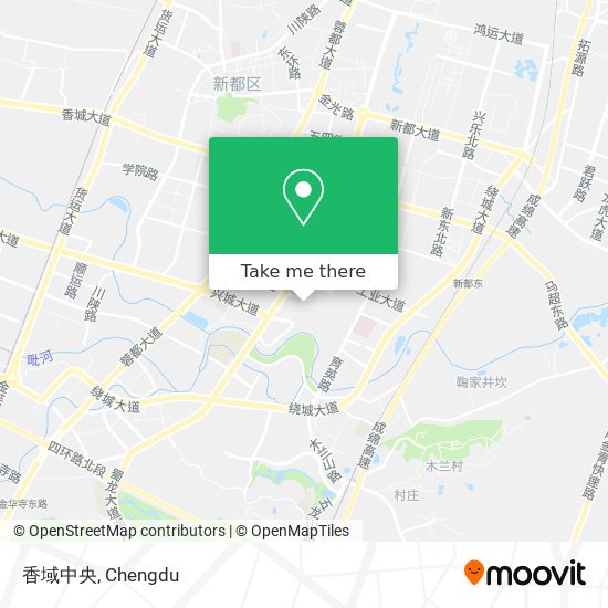香域中央 map