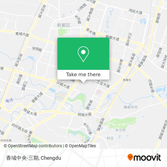 香域中央-三期 map