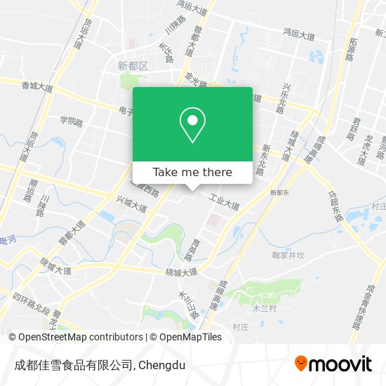 成都佳雪食品有限公司 map