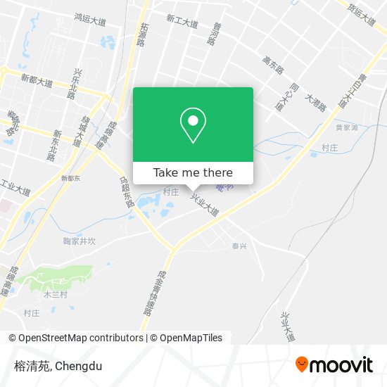 榕清苑 map
