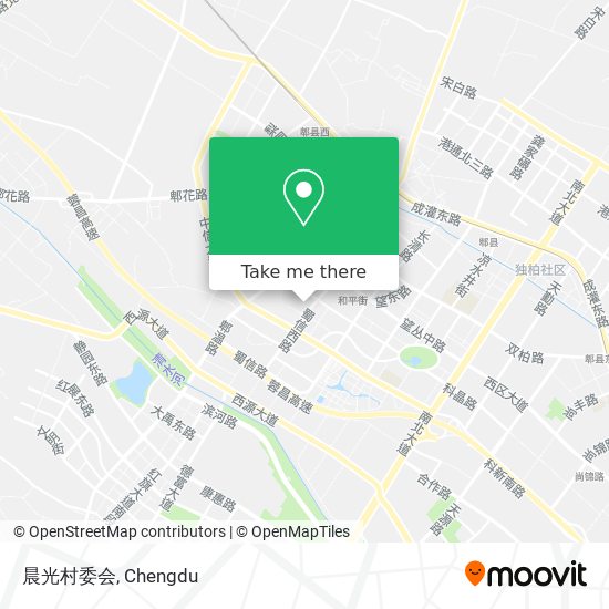 晨光村委会 map