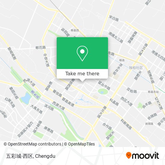 五彩城-西区 map