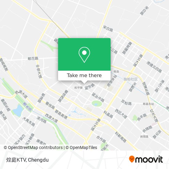 煌庭KTV map