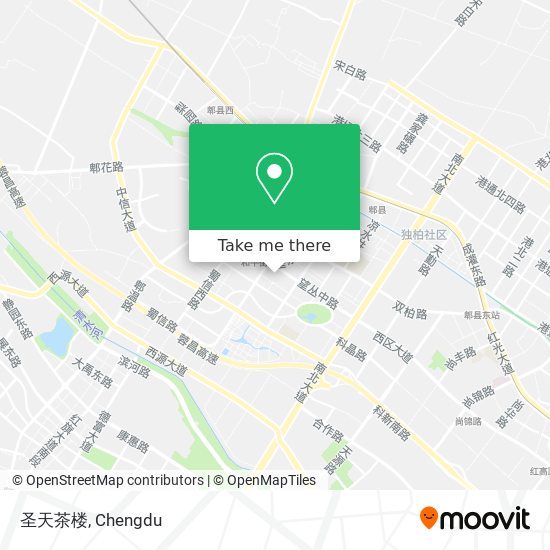 圣天茶楼 map