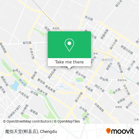 魔指天堂(郫县店) map