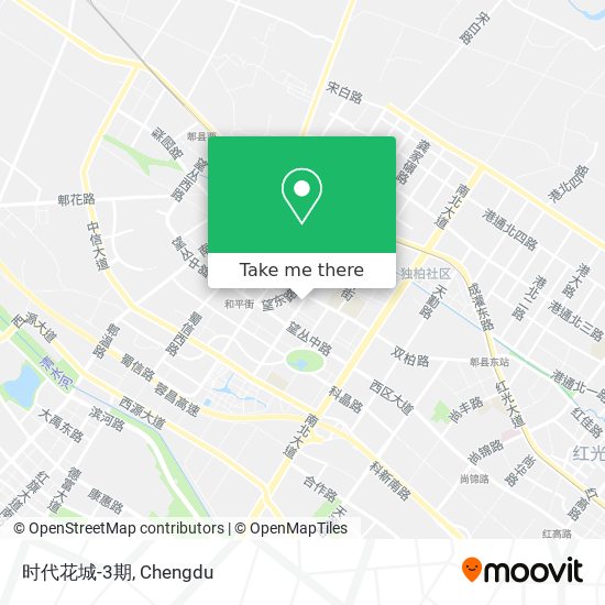 时代花城-3期 map