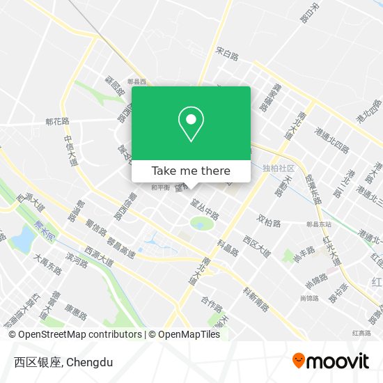 西区银座 map