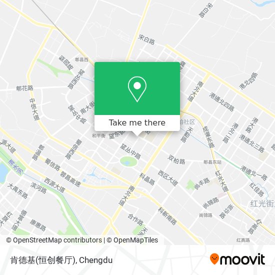 肯德基(恒创餐厅) map
