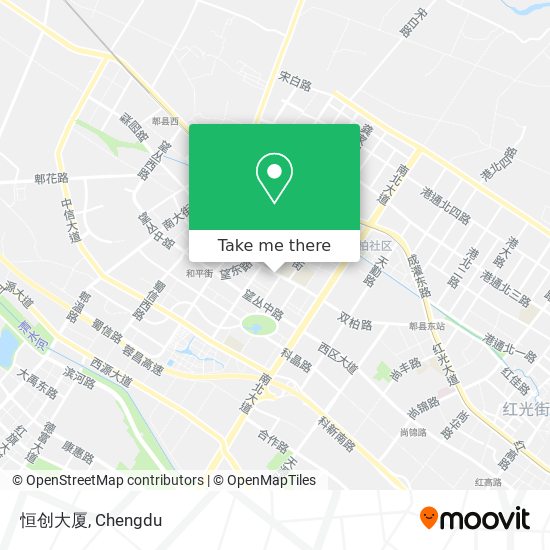 恒创大厦 map
