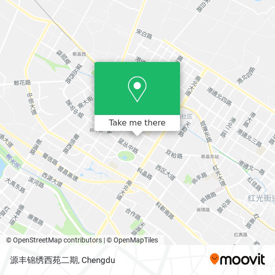 源丰锦绣西苑二期 map