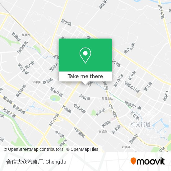 合信大众汽修厂 map