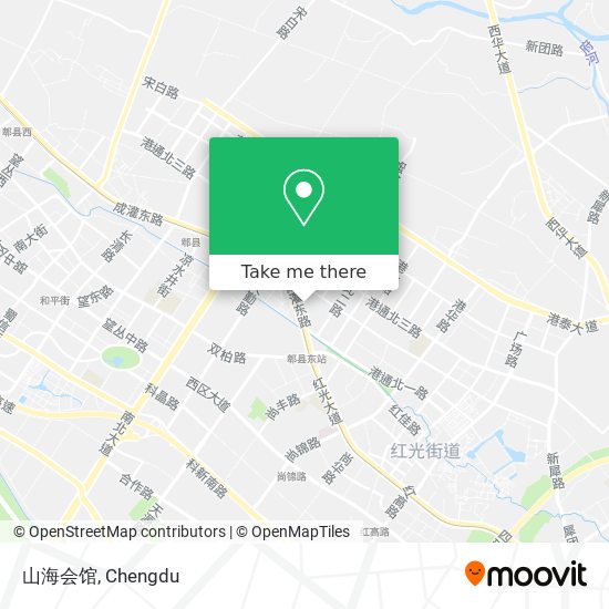 山海会馆 map