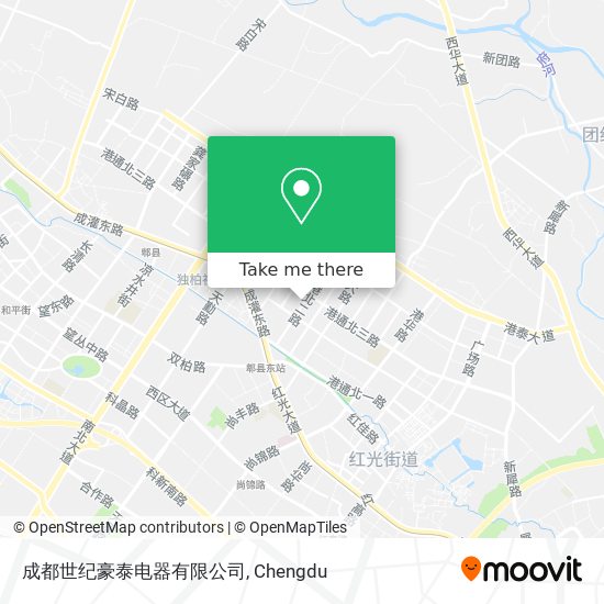 成都世纪豪泰电器有限公司 map