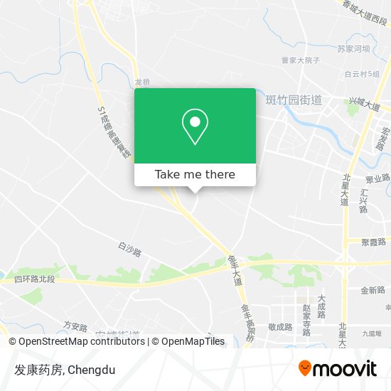 发康药房 map