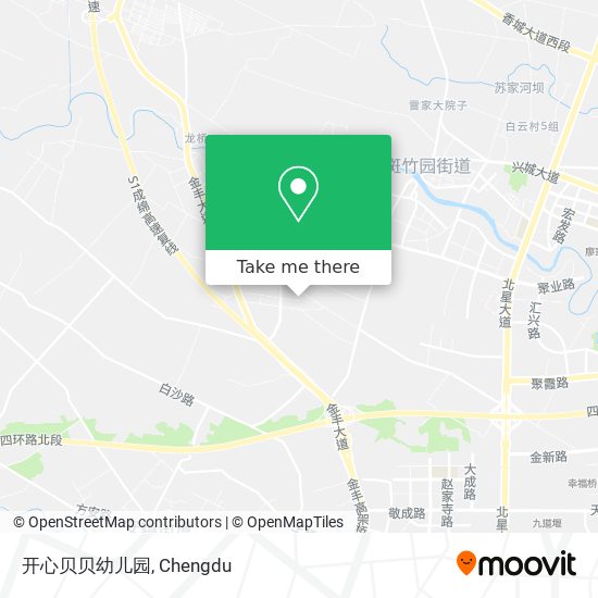 开心贝贝幼儿园 map