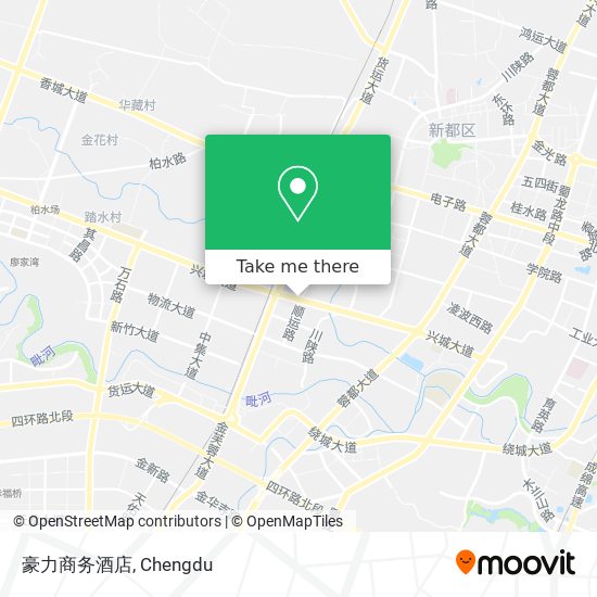 豪力商务酒店 map