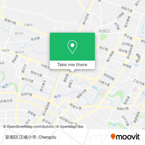 新都区汉城小学 map