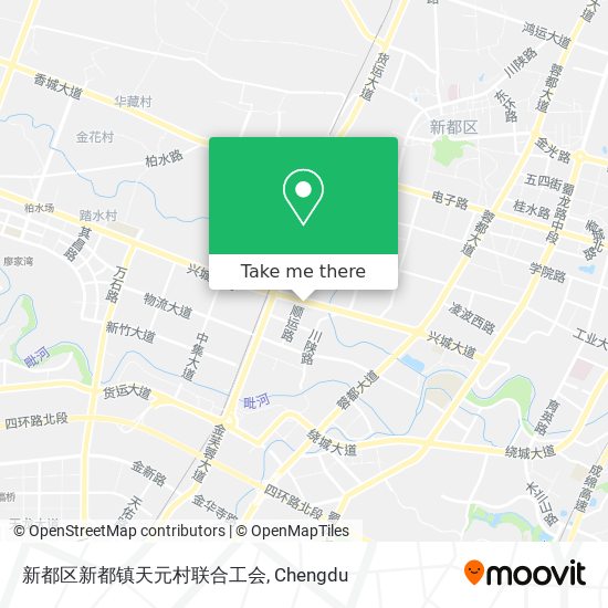 新都区新都镇天元村联合工会 map