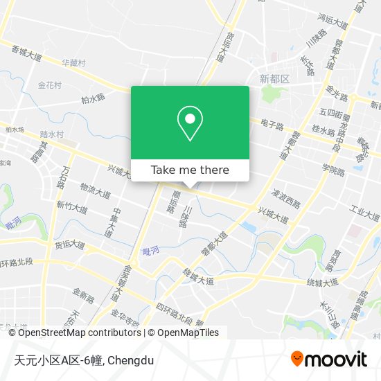 天元小区A区-6幢 map