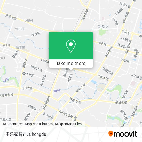 乐乐家超市 map