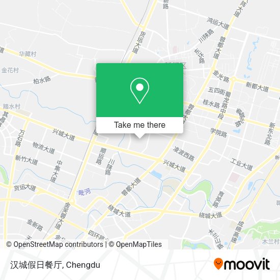 汉城假日餐厅 map