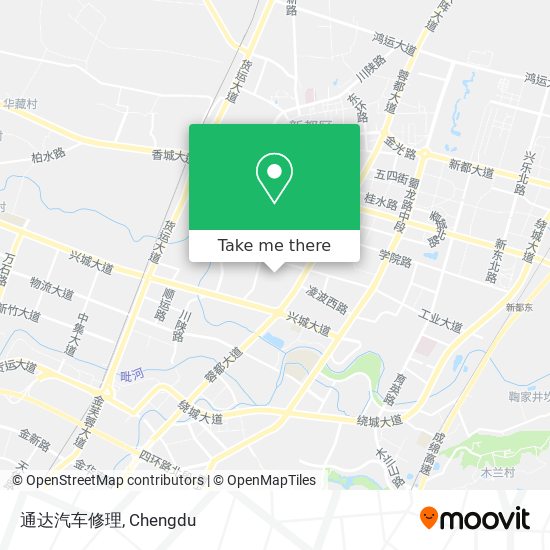 通达汽车修理 map