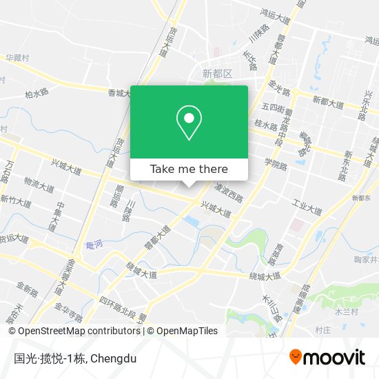 国光·揽悦-1栋 map