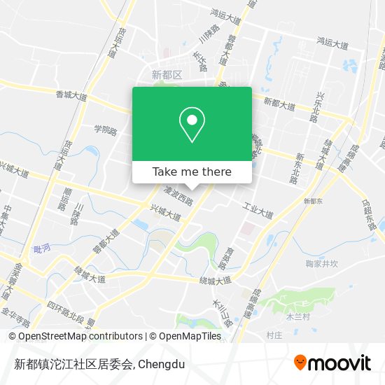 新都镇沱江社区居委会 map