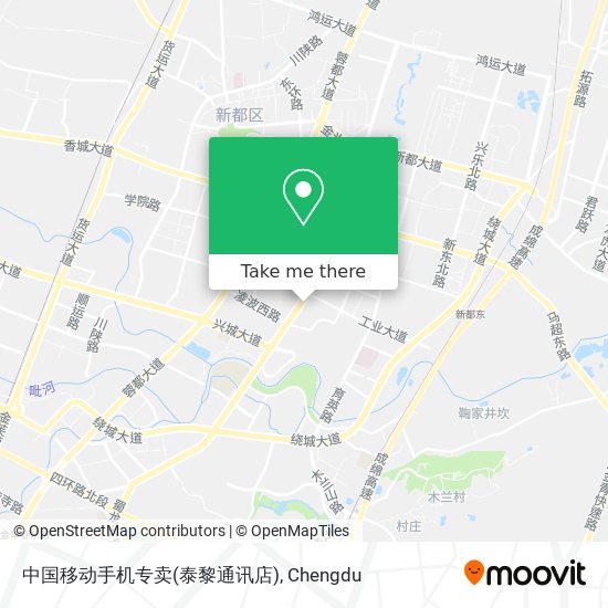 中国移动手机专卖(泰黎通讯店) map