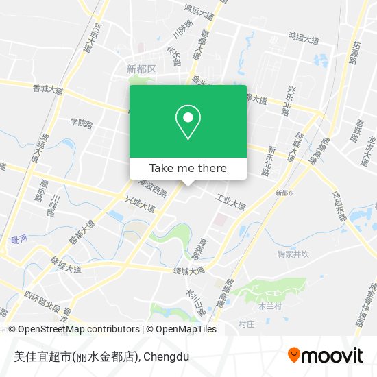 美佳宜超市(丽水金都店) map
