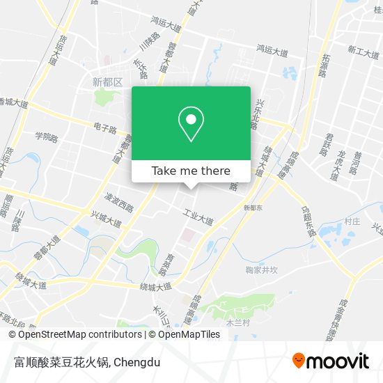 富顺酸菜豆花火锅 map