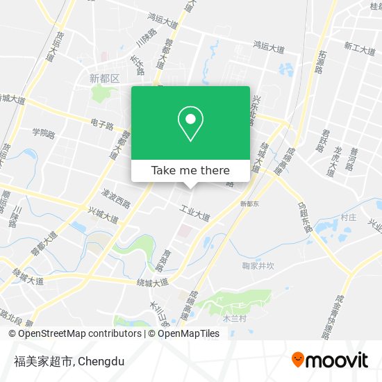 福美家超市 map