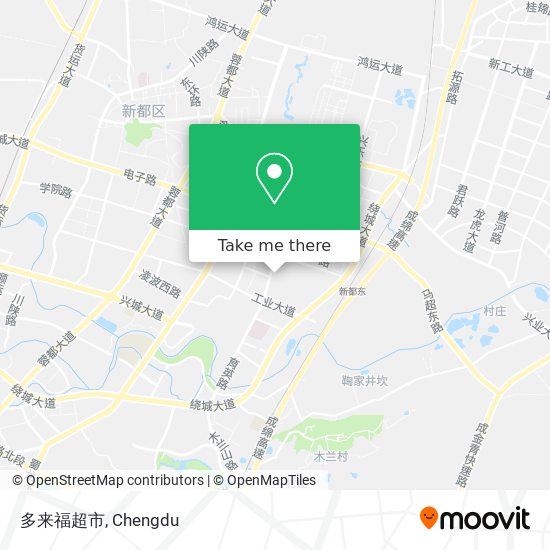 多来福超市 map
