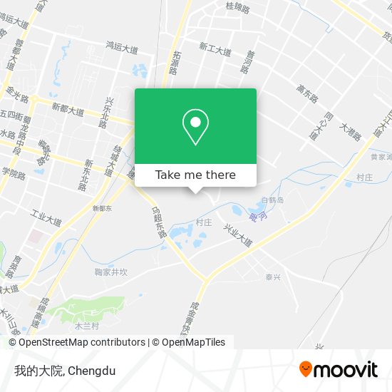 我的大院 map