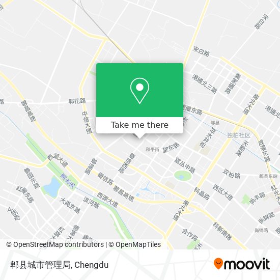 郫县城市管理局 map