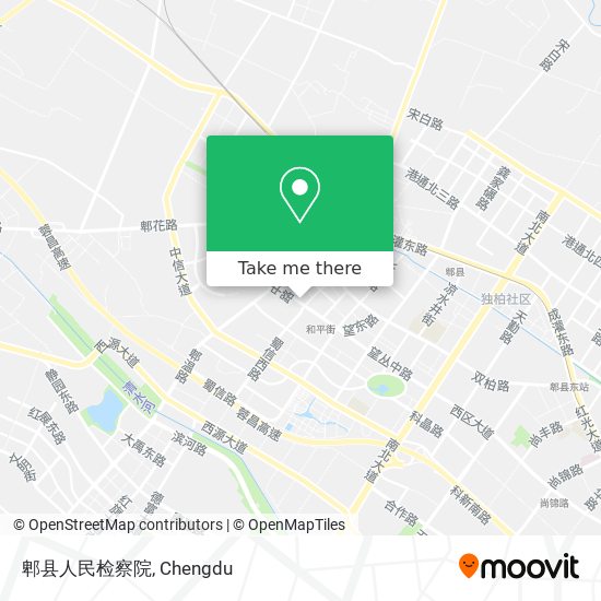郫县人民检察院 map