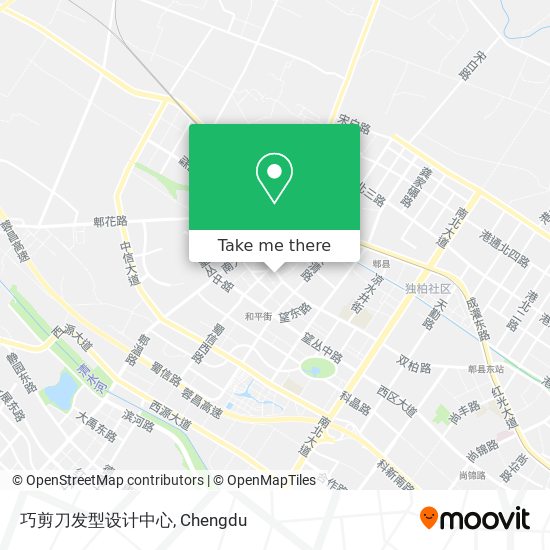 巧剪刀发型设计中心 map