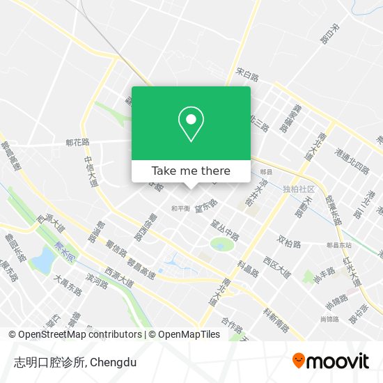 志明口腔诊所 map