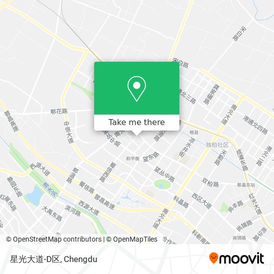 星光大道-D区 map