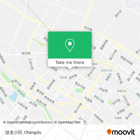 游龙小区 map