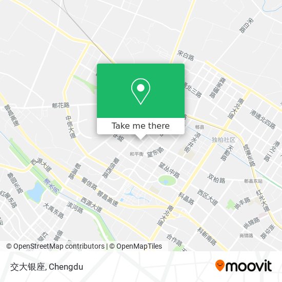 交大银座 map