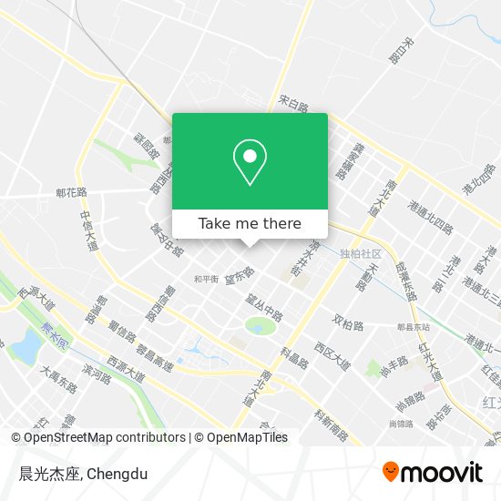 晨光杰座 map