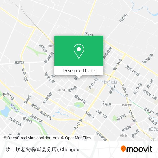 坎上坎老火锅(郫县分店) map