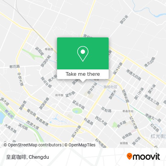 皇庭咖啡 map