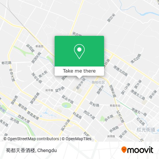 蜀都天香酒楼 map