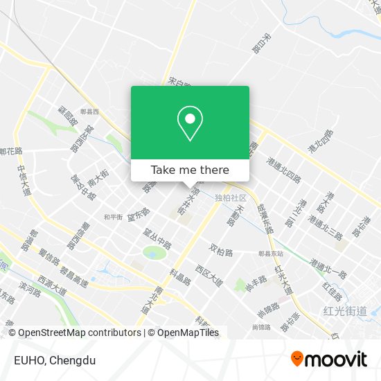 EUHO map