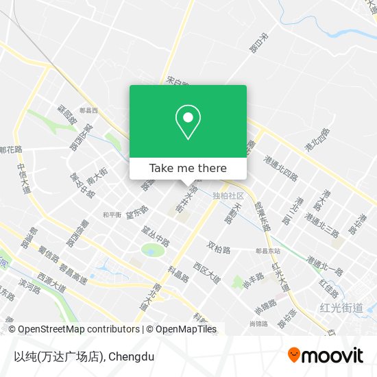 以纯(万达广场店) map