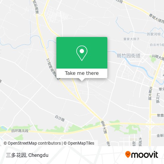 三多花园 map