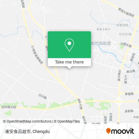 遂安食品超市 map